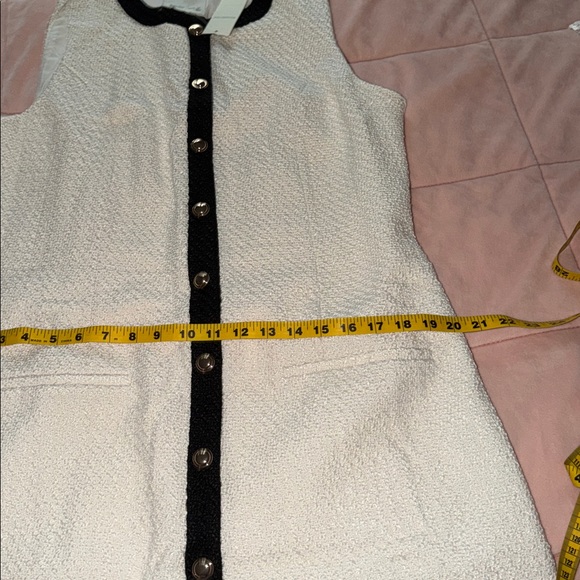 Abercrombie & Fitch White and Black Tall Dress - Picture 5 of 5